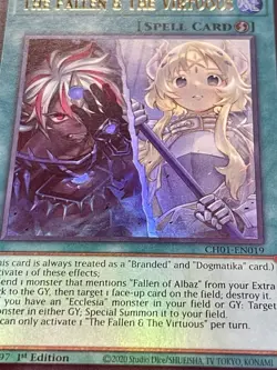 3x Forbidden Droplet + 2x The FaLLen & The Virtuous | Ultra Rare | NM | YuGiOh! - Image 2