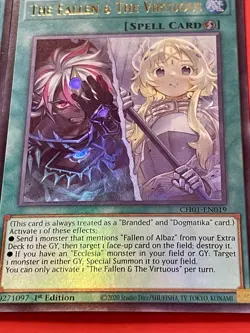 3x Forbidden Droplet + 2x The FaLLen & The Virtuous | Ultra Rare | NM | YuGiOh! - Image 4