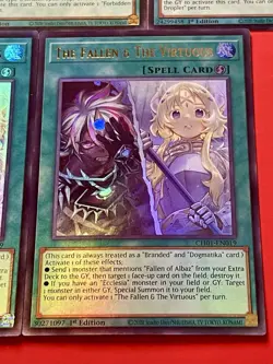 3x Forbidden Droplet + 2x The FaLLen & The Virtuous | Ultra Rare | NM | YuGiOh! - Image 5