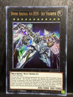 Divine Arsenal AA-ZEUS - Sky Thunder MP21-EN195 2021 Tin of Ancient Battles 1st - Image 1