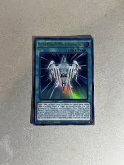 Yugioh Hyper Rank Up Magic Utipiforce BROL-EN060 1st Edition Ultra Rare - Image 1