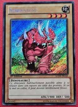 1x Yu-Gi-Oh! FRENCH Sabersaurus - LCJW-FR143 - Secret Rare - 1st Edition - NM - Image 1