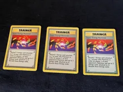 Trainer Super Energy Removal Pokemon Base Set TCG Card 79/102 - Lot of 3 - Image 2