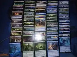 MTG 100 Card VOLO ITINERANT SCHOLAR + KERUGA Simic EDH Deck Companion Background - Image 2