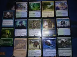 MTG 100 Card VOLO ITINERANT SCHOLAR + KERUGA Simic EDH Deck Companion Background - Image 3