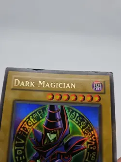 Dark Magician LOB-005 Lightly Played LP Ultra Rare Holo Yugioh Card 2002 - Image 2