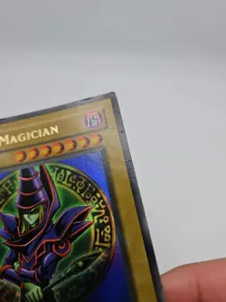 Dark Magician LOB-005 Lightly Played LP Ultra Rare Holo Yugioh Card 2002 - Image 3