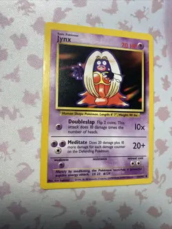 Jynx 31/102 Base Set 1999 WOTC English Pokemon Card - NM/M - Free Shipping - Image 1