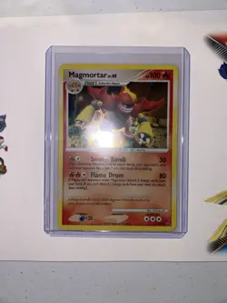 Pokemon TCG Magmortar DP20 Black Star Promo Holo Card NM 2008 - Image 1