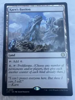 Karn's Bastion [The Lost Caverns of Ixalan Commander] Near Mint 0339 - Image 1