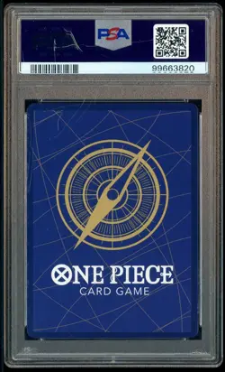 2022 One Piece OP01 EN Manga Alternate Art #120 Shanks PSA 10 GEM MINT - Image 3