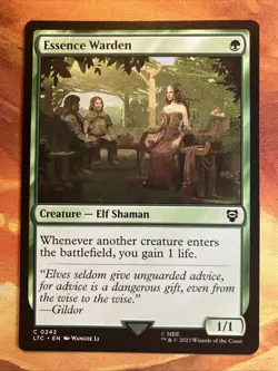 MTG Essence Warden Commander: The Lord of the Rings: Tales of Middle-earth!! - Image 1