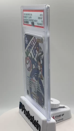 2025 ONE PIECE PROMOS DODGERS X ONE PIECE NIGHT #010 MONKEY D. LUFFY PSA 10 - Image 2