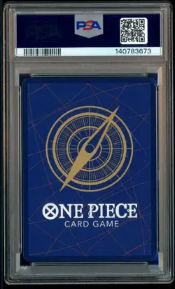 2025 One Piece OP13 EN Wanted Alternate Art #118 Monkey D Luffy PSA 10 GEM MINT - Image 3