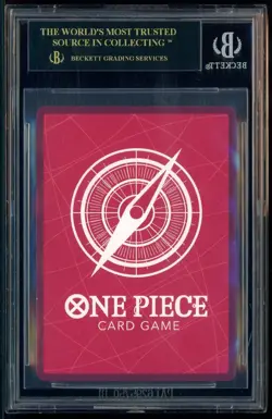 2025 One Piece Promos JPN #OP07019 Jewelry Bonney LECAFIG BGS 10 BLACK LABEL - Image 3