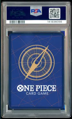 2025 ONE PIECE OP11 MONKEY D LUFFY 3RD ANNIVERSARY SILVER OP05-119 PSA 10 - Image 3