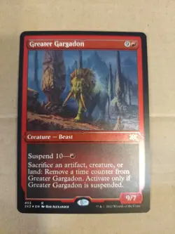 Greater Gargadon (Foil Etched) Double Masters 2022 Foil - Image 1