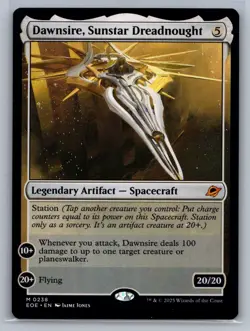 Edge of Eternities #238 Dawnsire, Sunstar Dreadnought - Image 1