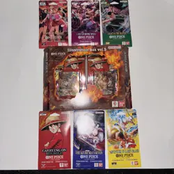 One Piece TCG Booster/Blister bundle Op11-15 & Illustration Box Vol. 5 Lot Of 7 - Image 1