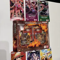 One Piece TCG Booster/Blister bundle Op11-15 & Illustration Box Vol. 5 Lot Of 7 - Image 3