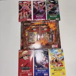One Piece TCG Booster/Blister bundle Op11-15 & Illustration Box Vol. 5 Lot Of 7 - Image 4