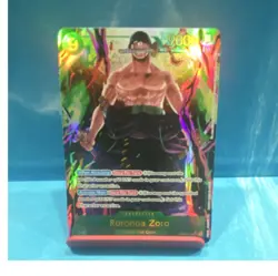 Namco One Piece CCG Roronoa Zoro OP06-118 9000 Power - Image 1