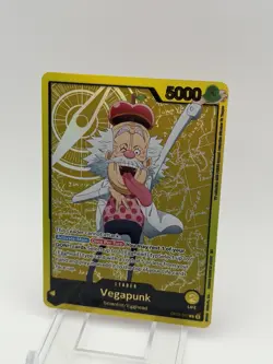 One Piece EB02 Anime 25th Anniversary OP07-097 Gold leader Vegapunk Error - Image 3