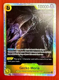 One Piece Gecko Moria - OP14-104 (SR) - The Azure Sea's Seven (OP14) - Image 2