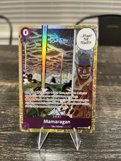 One Piece Mamaragan Event OP15-078 SR FOIL - Image 1