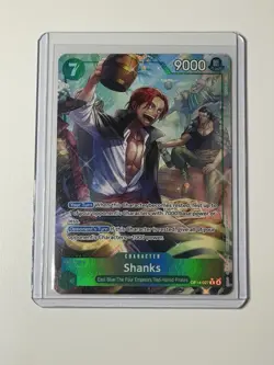 Shanks (Alternate Art) OP14-027 The Azure Sea's Seven Foil One Piece - Image 1