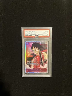 2022 One Piece Monkey D Luffy Super Pre Release ST01-012 PSA 10 - Image 1