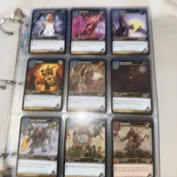 World Of Warcraft TCG Lot Of Over 400( 245 Different) Carrying Binder Included - Image 1