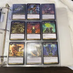 World Of Warcraft TCG Lot Of Over 400( 245 Different) Carrying Binder Included - Image 3
