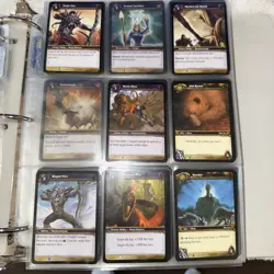World Of Warcraft TCG Lot Of Over 400( 245 Different) Carrying Binder Included - Image 5