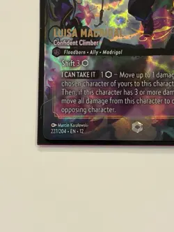 Lorcana Luisa Madrigal Confident Climber Enchanted Wilds Unknown 227/204 - Image 3