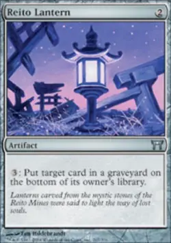 Light Play x 1 Reito Lantern - Foil Champions of Kamigawa - Image 1