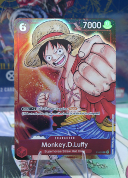 Monkey D Luffy P-001 Bandai Games Fest 23-24 Premium Card Collection NM English - Image 1