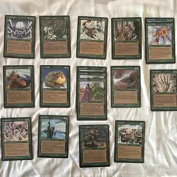 Magic: The Gathering Ice Age 98 Card Lot - 1995 Wizards - mystic Remora - Image 3
