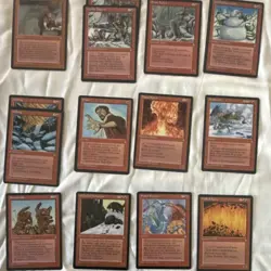 Magic: The Gathering Ice Age 98 Card Lot - 1995 Wizards - mystic Remora - Image 4