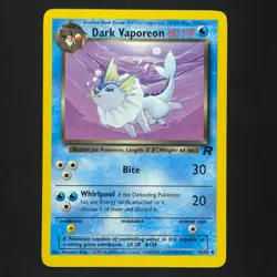 Dark Vaporeon 45/82 - Team Rocket - Pokemon Card - Image 5
