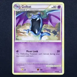 Golbat 30/95 HS Unleashed Near Mint Pokemon Card 2010 - Image 1