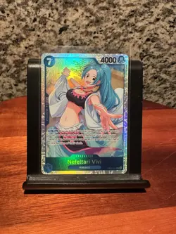 ONE PIECE Card Nefeltari Vivi EB04-025 SR OP14 NM/M Pack Fresh - Image 1