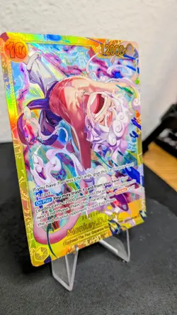 Monkey D. Luffy SEC EB04-061 SR One Piece Card Game Rainbow Foil Gear 5 NM - Image 2