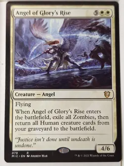 Angel of Glory's Rise - Commander Innistrad: M.H. - Magic the Gathering MTG - Image 1