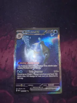 Pokemon TCG Blastoise EX Holo Ultra Rare Card 200/165 Scarlet & Violet 151 - Image 2