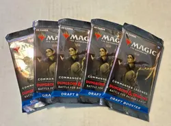 Magic the Gathering Commander Legends D&D Battle for Baldur's Gate Draft Packs - Image 1