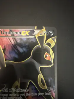 Pokemon Umbreon EX XY Fates Collide Holo Card 119/124 Ultra Rare Full Art - Image 2