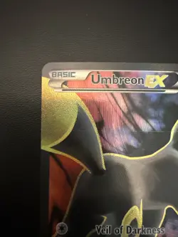 Pokemon Umbreon EX XY Fates Collide Holo Card 119/124 Ultra Rare Full Art - Image 3