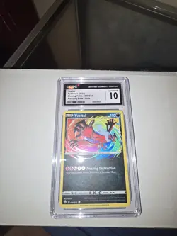 Pokemon Card Yveltal Amazing Rare Shining Fates 046/072 CGC 10 Gem Mint - Image 1