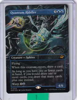 Quantum Riddler (Borderless) FOIL* Edge of Eternities MTG - Image 1